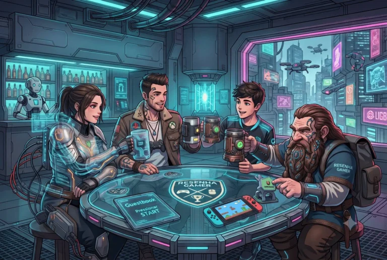 Bem-vindo ao Resenha Gamer: Seu novo ponto de encontro sobre o mundo dos games!
