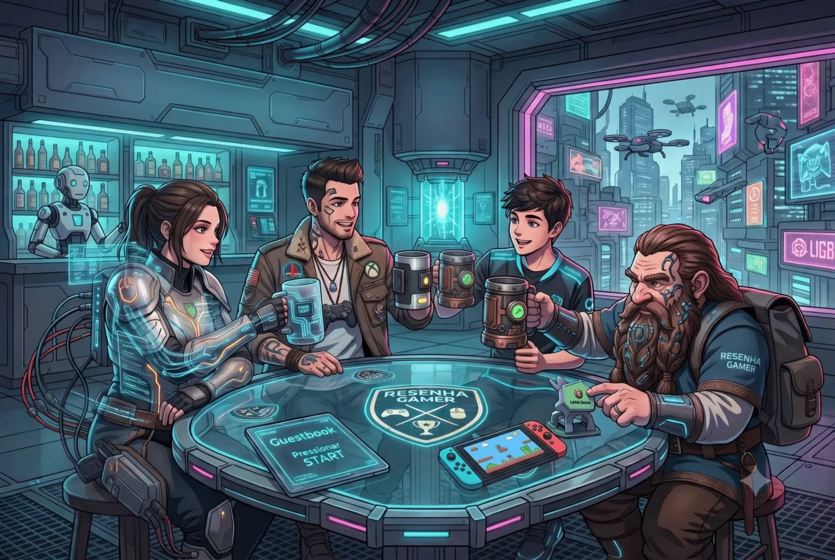Bem-vindo ao Resenha Gamer: Seu novo ponto de encontro sobre o mundo dos games!